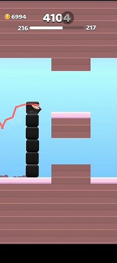 Square Bird 216 Boss Level Complete