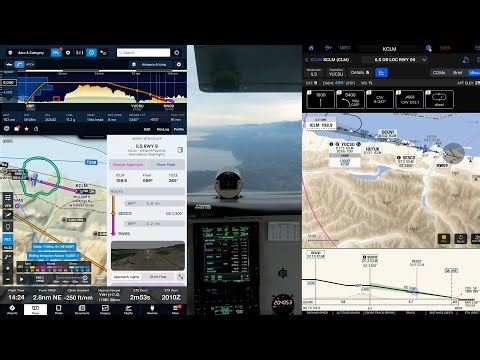 KCLM ILS--ForeFlight v. SmartCharts