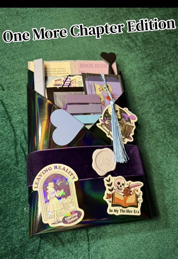 Blues & purples for this “One More Chapter Edition” of Date with a Book! My favorite party of this journey is adding a little piece of my customers personality in every book! I hope you will allow me to create your next Date with a Book! #books #booktok #bdwab #fypシ #smallbusiness