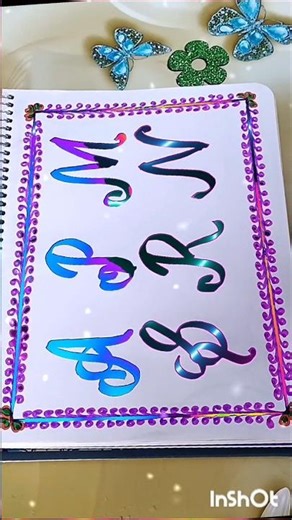 A P M S R N #writing #handwriting #trending #love #music #shiningletters #beautiful #shorts