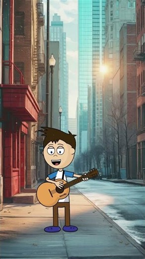 Cartoon Akustik Cover - Tuhan Tahu Kita Saling Cinta 🎸💔 #shorts #coverakustik #lagugalau