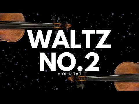 Waltz No. 2, Shostakovich | Solo Violin 🎻 Tab Tutorial