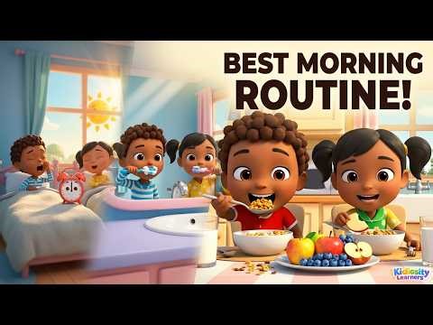Good Morning Song for Kids ☀️ | Toddler Morning Routine (Fun & Easy!)