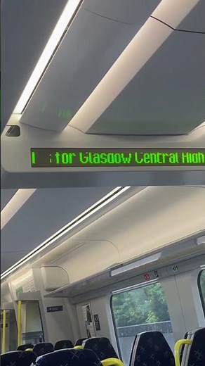 ScotRail Class 385 Onboard Announcement @Cardonald