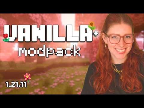 🌸 Best mods for Improved Vanilla Minecraft [1.21.11] - FREE mod pack download!