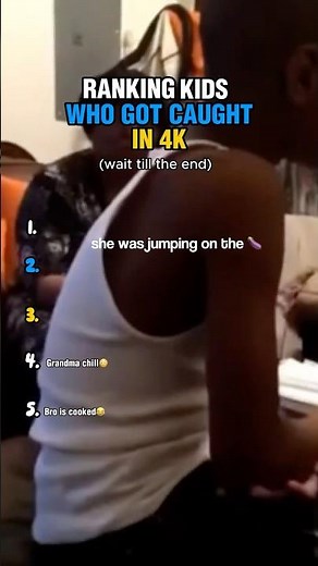 Ranking Kids Who Got Caught in 4K 📸😂