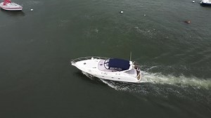 Boat, Powerboat, Ship. Free Stock Video