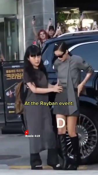 The staff were very enthusiastic in supporting Jennie at the events 💯💯 #blackpink #jennie