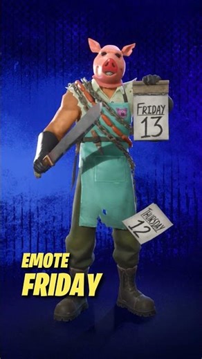 Emote FRIDAY Fortnite #shorts #fortnite #fortnitezerobuild #fortniteclips #gaming