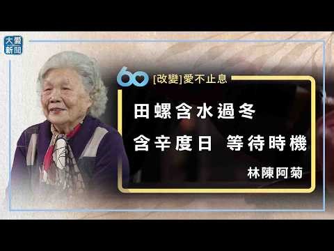 Tzu Chi 60 [Change] Love Never Ceases: Snails Carry Water to Overwinter - Lin Chen Aju | #DaAiNew...