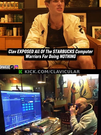 Clav EXPOSED all of the Starbucks PC warriors #clavicular