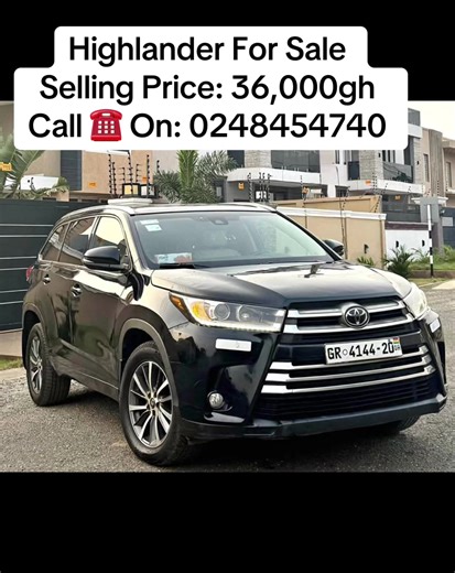 Highlander For Sale in Ghana - Great Price!