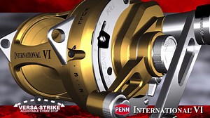 The new International VI reel features Versa-Strike, a more refined and adjustable Dura-Drag System. Shop now: http://bit.ly/2kXT9ed | PENN Fishing