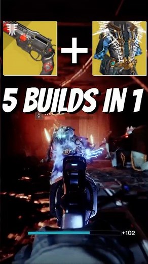 5 SIMPLE BUILDS WITH 1 EXOTIC #destiny2