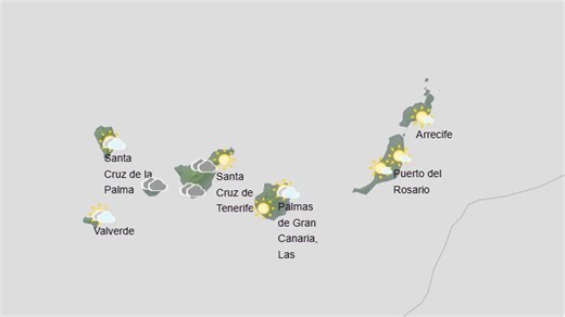 La Aemet prevé fuertes vientos en Tenerife este lunes