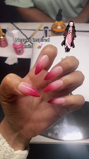 Demon Slayer Nail Design Showcase