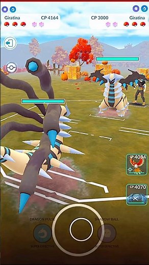 ✨️Origin Giratina VS✨️Altered Giratina PVP Battle in Pokémon GO