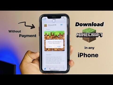 Minecraft Download iOS || How to download minecraft in iPhone ~ get minecraft without paying