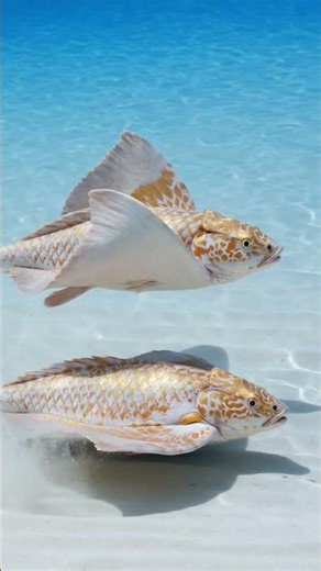 Celestial Koi Ray – Majestic Ocean Ray Gliding Over a Coral Reef