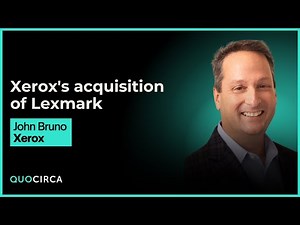 Xerox - Xerox's acquisition of Lexmark