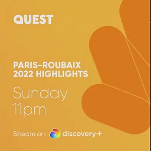 5.7K views · 25 reactions |  Watch the Paris-Roubaix Cycling Highlights, this Sunday 17 April from 11pm. You can also stream on discovery+. | Quest | Facebook