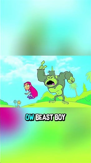 Starfire Freaks Out After Beast Boy’s Scare Prank 🤣 | Teen Titans Go! Clip Ep9 2