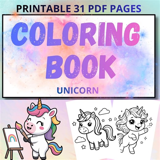 Unicorn Coloring Pages | 31 Printable Sheets
