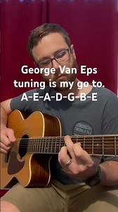 George Van Eps tuning A-E-A-D-G-B-E #guitar #guitarteacher #guitarplaying #music #jazzguitar #jazz