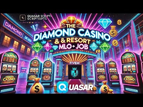 💎 The Diamond Casino & Resort MLO + Job | Quasar Scripts Showcase | MJ DEVELOPMENT