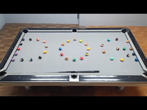#2 | DOG Shape with 38 Balls | One Shot Pool Challenge