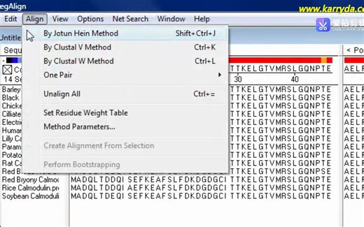 DNASTAR - Sequence Alignment Overview凯锐达（珠海）科技有限公司总代理