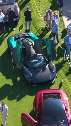 Seen on our 2025 Concept Lawn — Aston Martin Valhalla ⛳ 🏎️ The Aston Martin Valhalla is the ultimate driver’s supercar. Even when surrounded by the world’s most forward-thinking automotive designs, the mid-engined hybrid Valhalla stands apart, marking a bold leap into Aston Martin’s high-performance, hybridized future. | Pebble Beach Concours d'Elegance