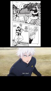 Gojo vs Toji (Anime vs Manga comparison)