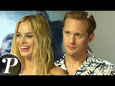 [INTERVIEW] Alexander Skarsgård et Margot Robbie: Tarzan et Jane, irrésistibles !