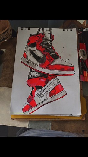 Air Jordan 1 Art: Captivating Nike-inspired Graphic Drawings