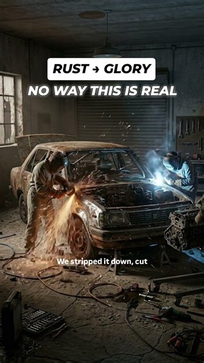 I Found This Abandoned Car… Then Rebuilt It to Showroom Condition.