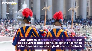 L’uniforme delle Guardie Svizzere è un’opera d’arte vivente