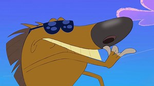 It's the perfect time for sunbathing 😎 #zigandsharko #cartoon #mermaid #bernie #sun | Zig & Sharko