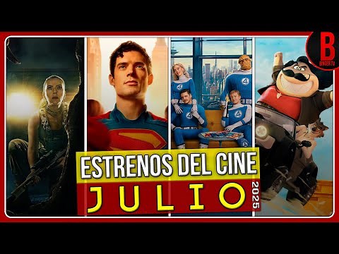 ESTRENOS del CINE JULIO 2025 | Películas que se Estrenan en Julio 2025