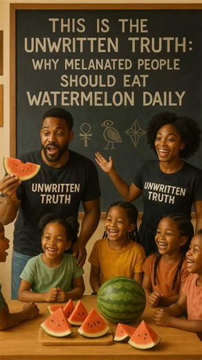 This is the UNWRITTEN TRUTH: Watermelon is ancient medicine — structured water for our cells, nourishment for our melanin, healing for our bodies. But here’s another truth they won’t tell you… Platforms won’t monetize our content. They don’t want this knowledge to spread. So we built our own app — by us, for us. No algorithm games. No suppression. Just pure knowledge and community. If you stand with us — follow 👉🏾 @blackknowledgeapp right now. Support the movement. Help us grow our OWN platfor