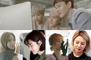 Watch: EXO-CBX And Girls' Generation Members Collaborate With Singapore Shoe Brand | Soompi