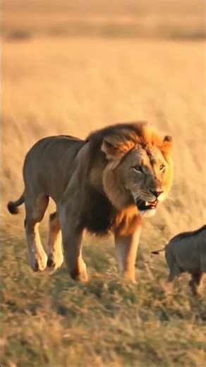 😱 Lion vs. Wild Boar: EPIC HUNT! (You Won't Believe Who Wins) #lion #pig