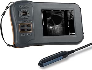 L60 Compact Handheld Veterinary Ultrasound Scanner with Different Transducer (L60 with Rectal Linear Array transducer)