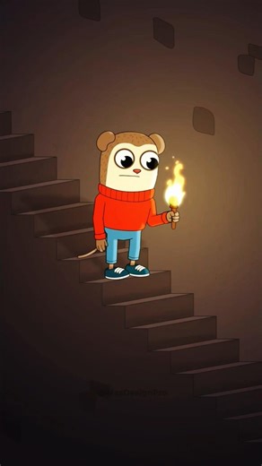 Monkey Staring Walk Infinite Loop 👀#monkey #loop #shorts