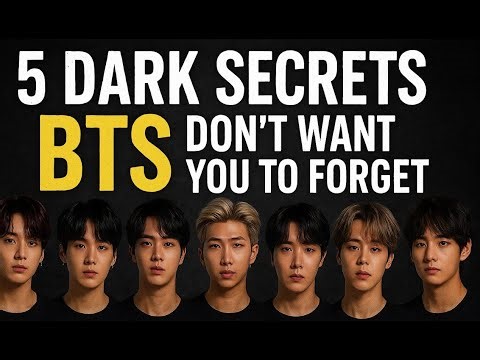 The Untold Dark Side of BTS’s Success Story
