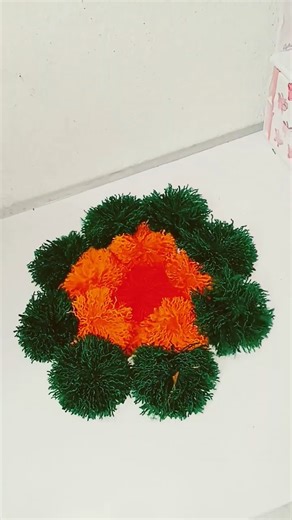 DIY wool mat crafts #crafts😇💕✨ #shortvideo #zebacrafts #artandcrafts ideas 👍