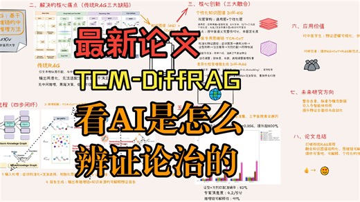 论文速览：TCM-DiffRAG，首次提供派别个性化辨证新路径，使用知识图谱网络优化辨证论治