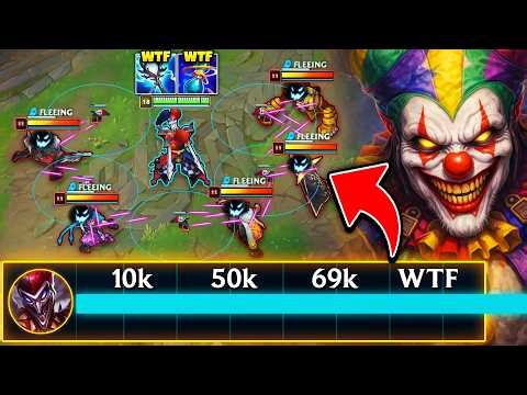 THE ABSOLUTE BEST GAME OF SHACO THIS SEASON! (100K DAMAGE DONE WTF?)