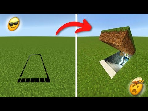 How to Build SECRET BASE in Minecraft Easy!