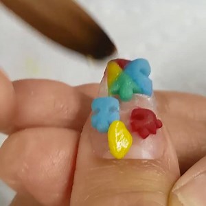 1.1M views · 1.7K reactions | A unique nail design made by colorful puzzle pieces | MetDaan Nails | Facebook